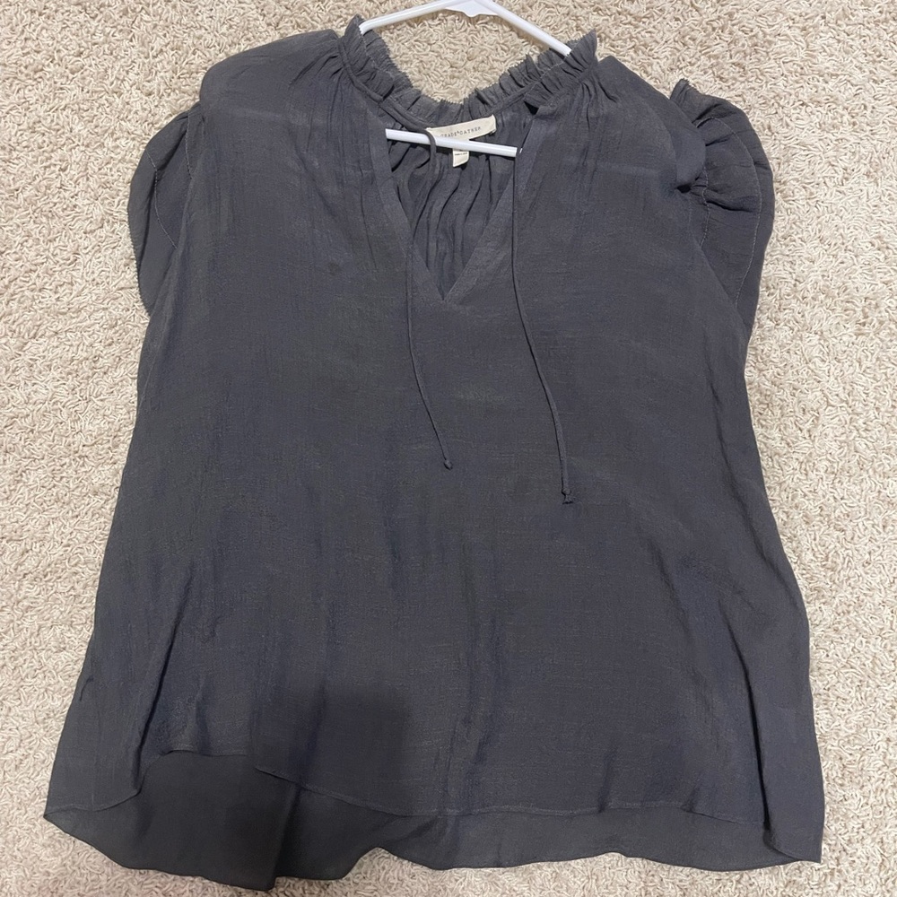 Bought from Vici. Ruffle sleeve top
